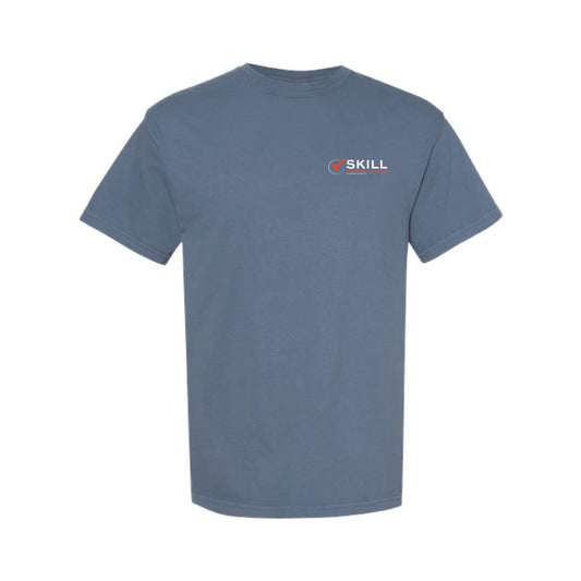 The Haley Expert | Adult Blue Jean Tee