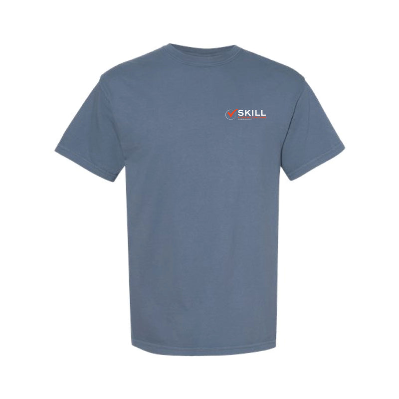 The Haley Expert | Adult Blue Jean Tee