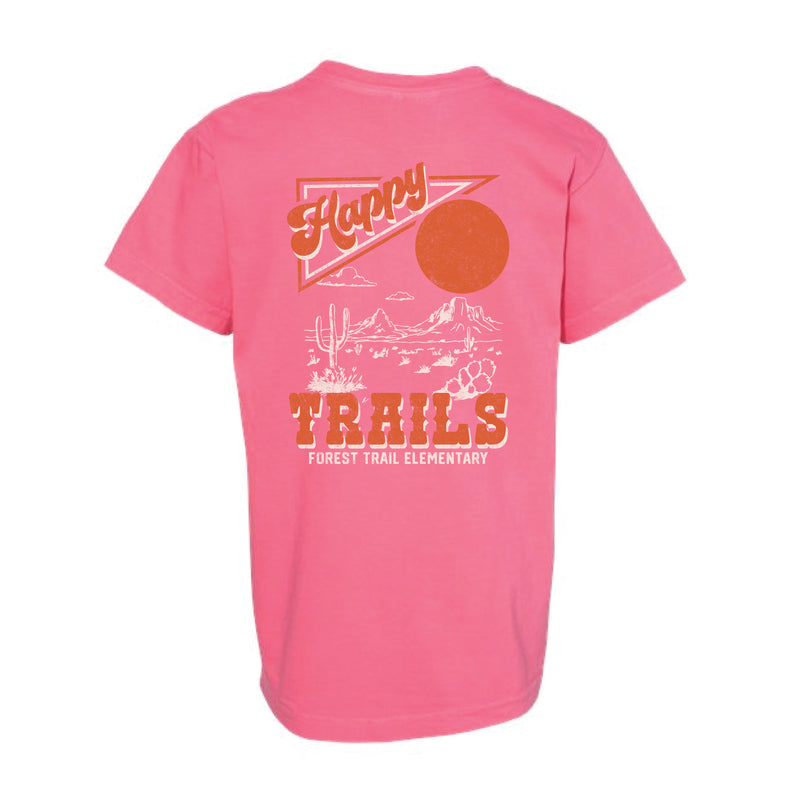 The Happy Trails | Youth Crunchberry Tee