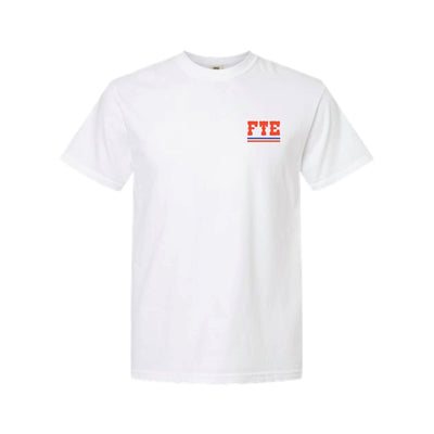 The Happy Trails | Adult White Tee