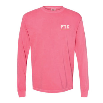 The Happy Trails | Adult Crunchberry Long Sleeve Tee