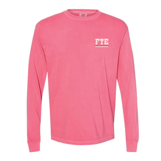 The Happy Trails | Adult Crunchberry Long Sleeve Tee