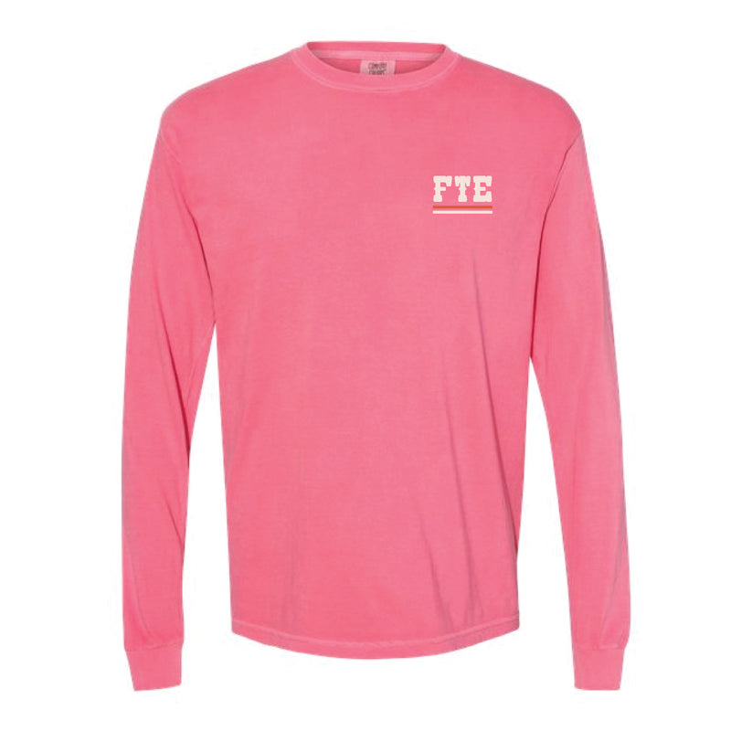 The Happy Trails | Adult Crunchberry Long Sleeve Tee