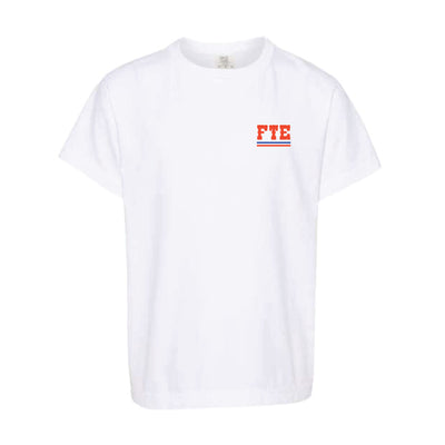 The Happy Trails | Youth White Tee