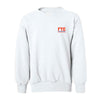 The Happy Trails | Youth White Crewneck Sweatshirt