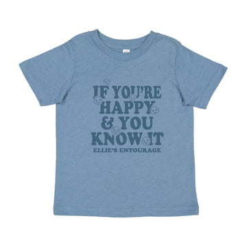 The Happy & You Know It | Indigo Toddler Tee