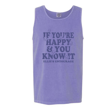 The Happy & You Know It | Violet Tank Top