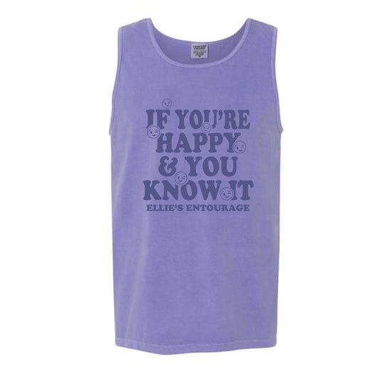 The Happy & You Know It | Violet Tank Top