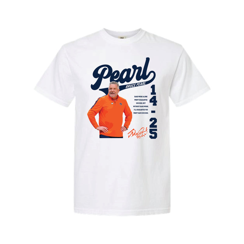 The Hard Work | White Tee