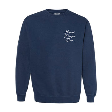 The Haynes Prayer Club | Adult True Navy Crewneck Sweatshirt
