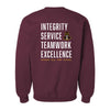 The Hilltoppers FCA | Adult Maroon Crewneck Sweatshirt
