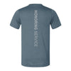 The Honoring Service | Adult Heather Slate Tee