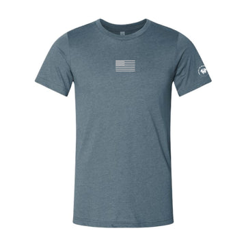 The Honoring Service | Adult Heather Slate Tee