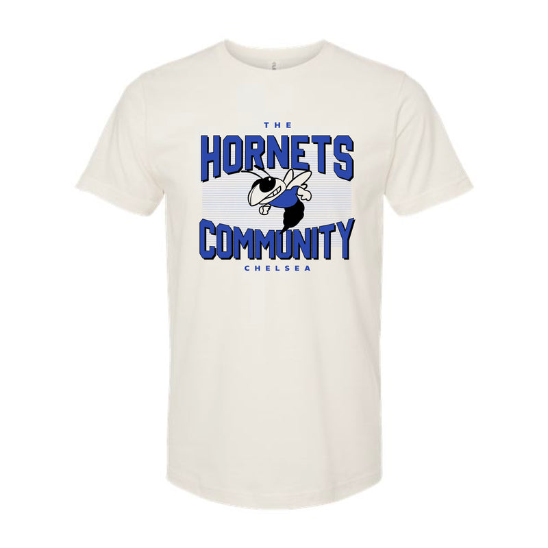 The Hornets Community | Vintage White Oversized Tee