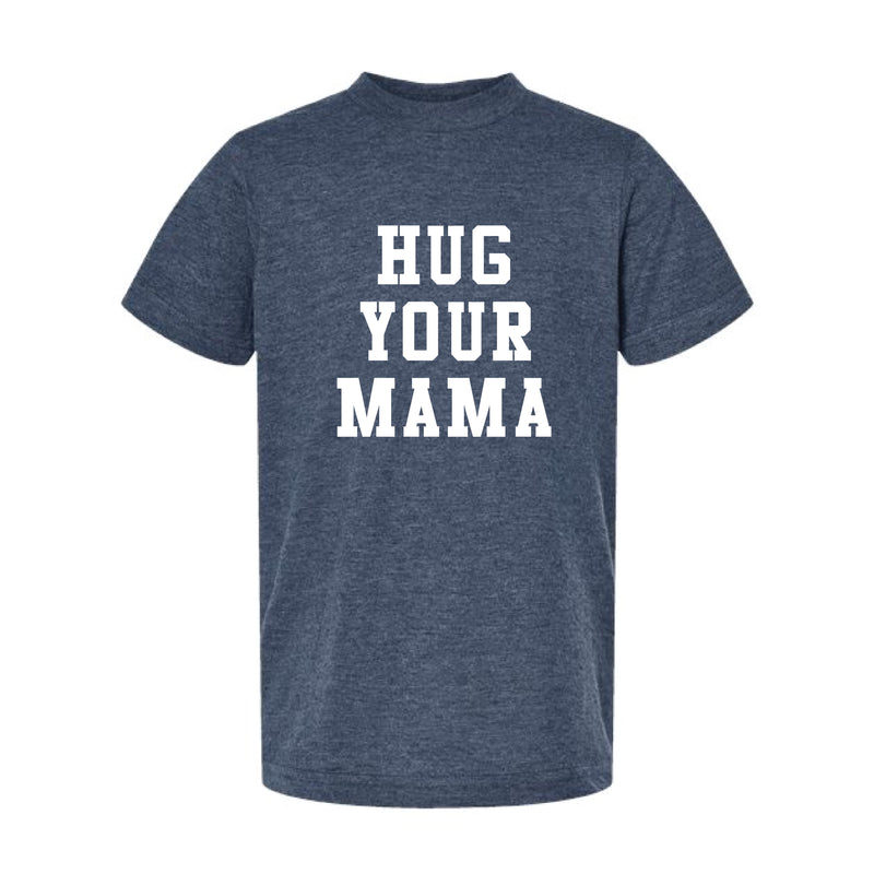 The Hug Your Mama Block | Heather Denim Youth Oversized Tee