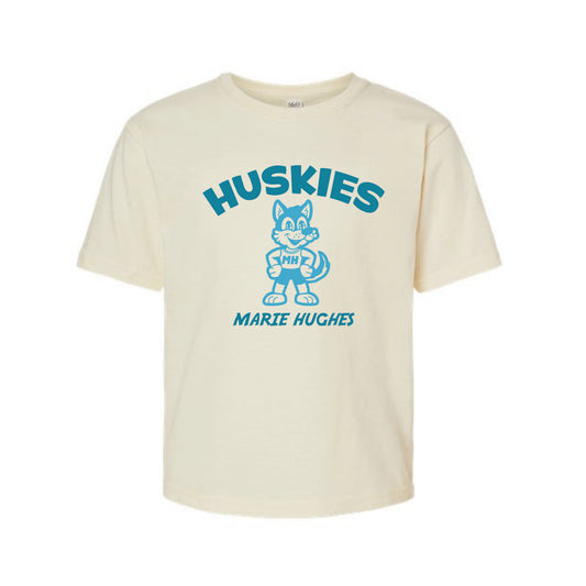 The Huskies Arch | Youth Natural Tee