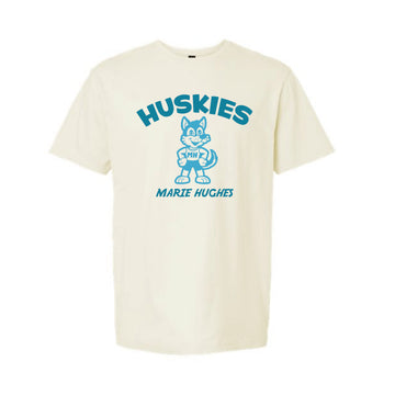 The Huskies Arch | Adult Off White Tee