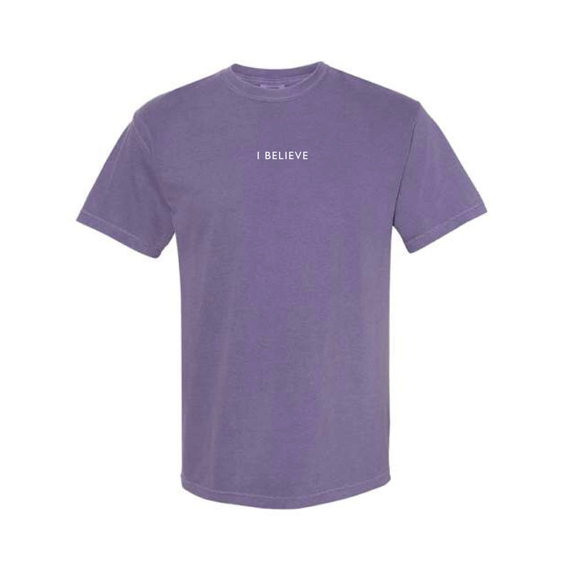 The I Believe | Adult Grape Tee