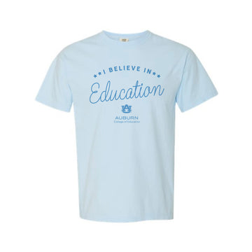 The I Believe In Education | Adult Chambray Tee