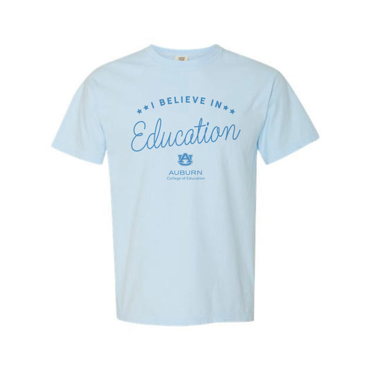 The I Believe In Education | Adult Chambray Tee