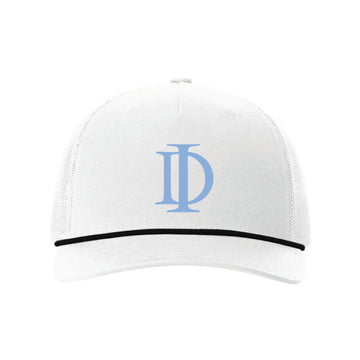 The ID Logo | White/ Navy Richardson Hat