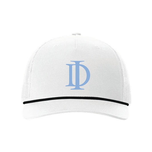 The ID Logo | White/ Navy Richardson Hat