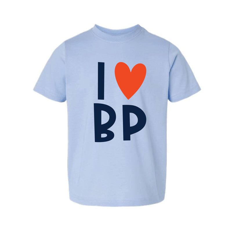 The I Love BP | Toddler Light Blue Tee