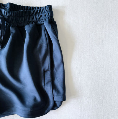 The Youth Navy Kristen Lounge Shorts | War Eagle Woven Label