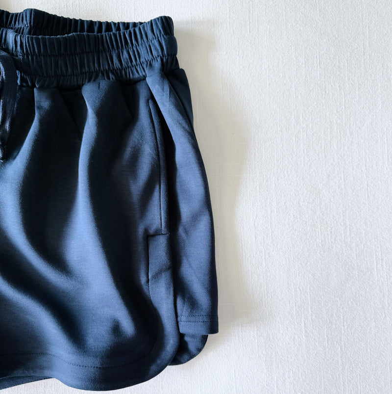 The Youth Navy Kristen Lounge Shorts | War Eagle Woven Label