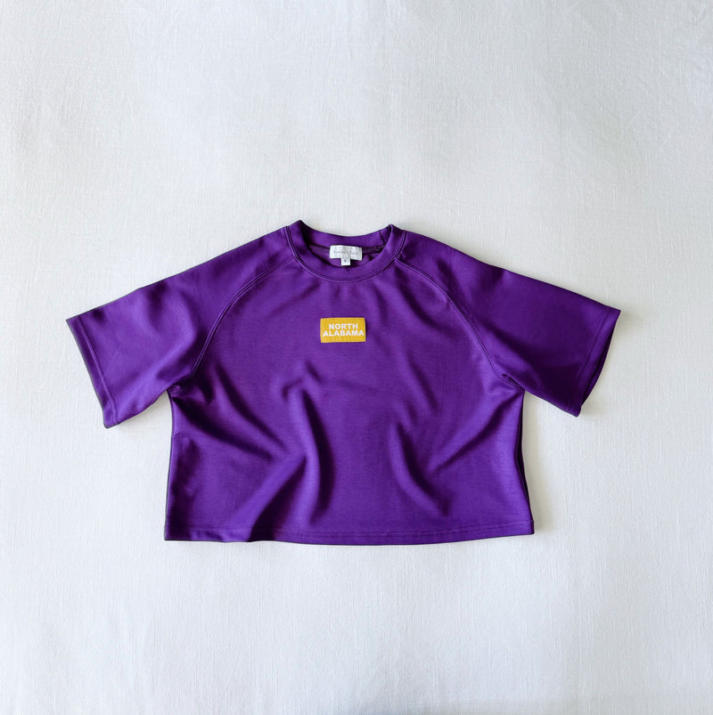 The Youth Purple Kristen Airy Top | North Alabama Woven Label