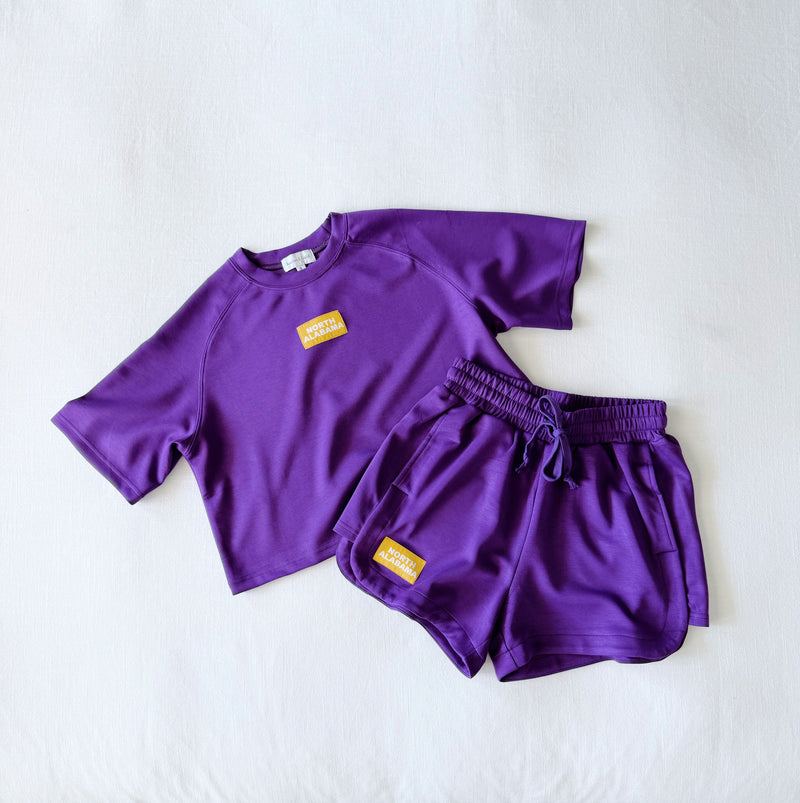 The Youth Purple Kristen Airy Top | North Alabama Woven Label