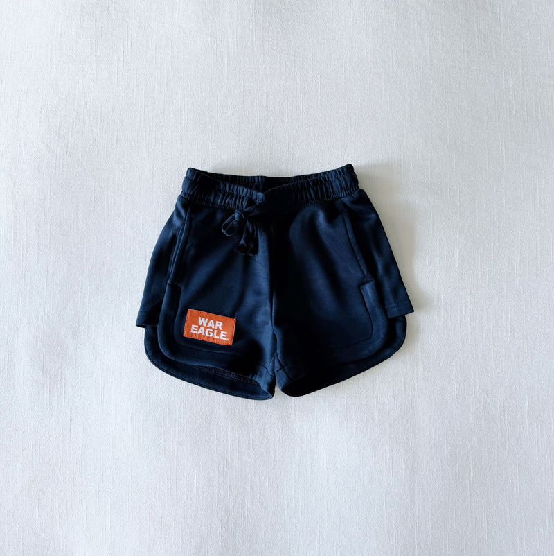 The Youth Navy Kristen Lounge Shorts | War Eagle Woven Label