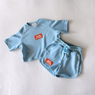 The Youth Light Blue Kristen Airy Top | War Eagle Woven Label
