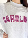 The Mallory Mockneck South Carolina Gingham | Ash * SLIGHTLY IMPERFECT *