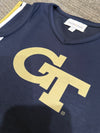 The Georgia Tech | Navy Power Stripe V-Neck Cheer Dress *LOGO MISPRINT*