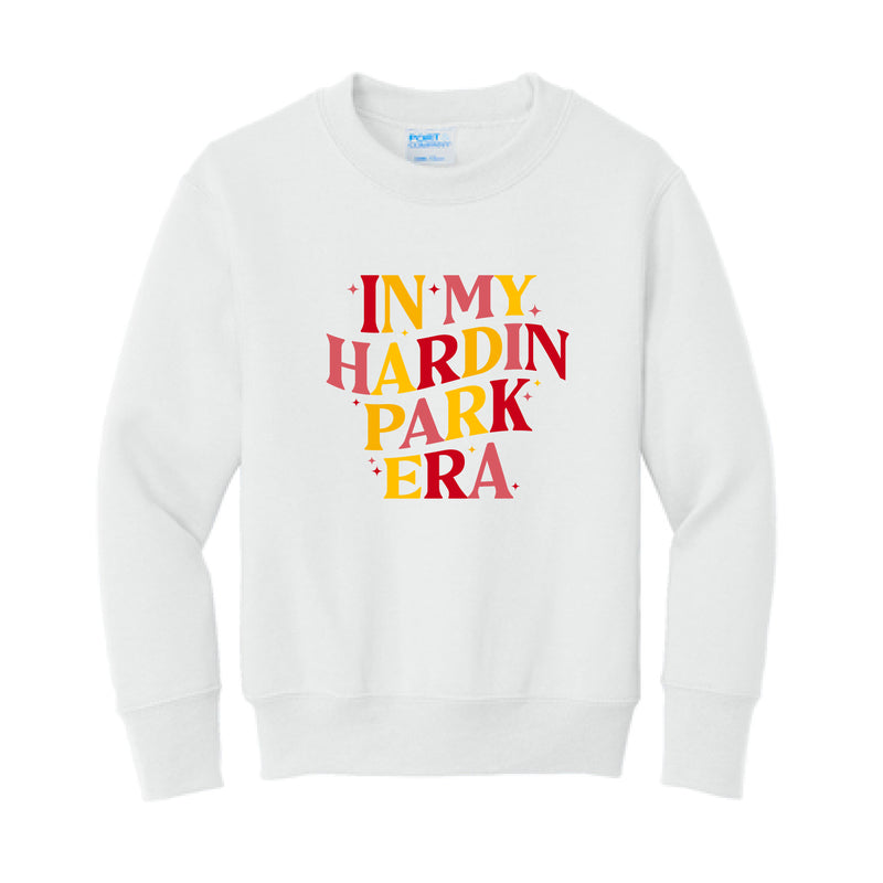 The In My Hardin Park Era | Youth White Sweatshirt