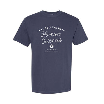 The I believe in Human Sciences | Adult True Navy Tee