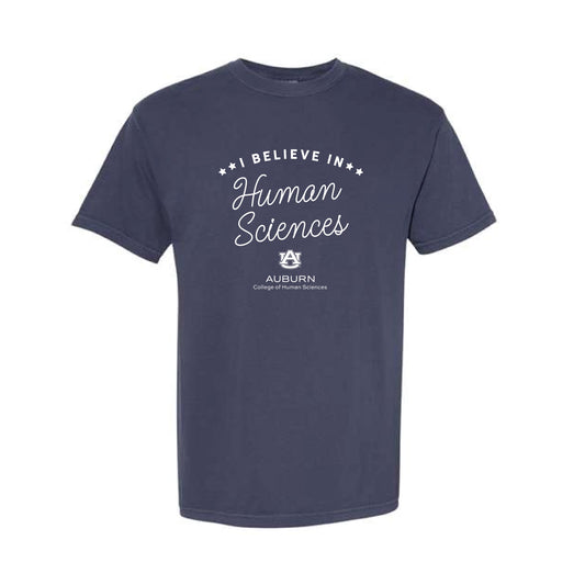 The I believe in Human Sciences | Adult True Navy Tee