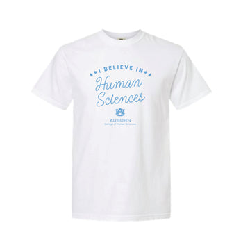 The I believe in Human Sciences | Adult White Tee