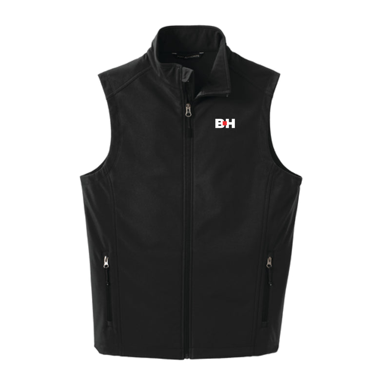 The Icon Logo | Embroidered Black Vest