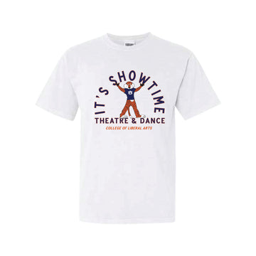 The It's Showtime | White Tee