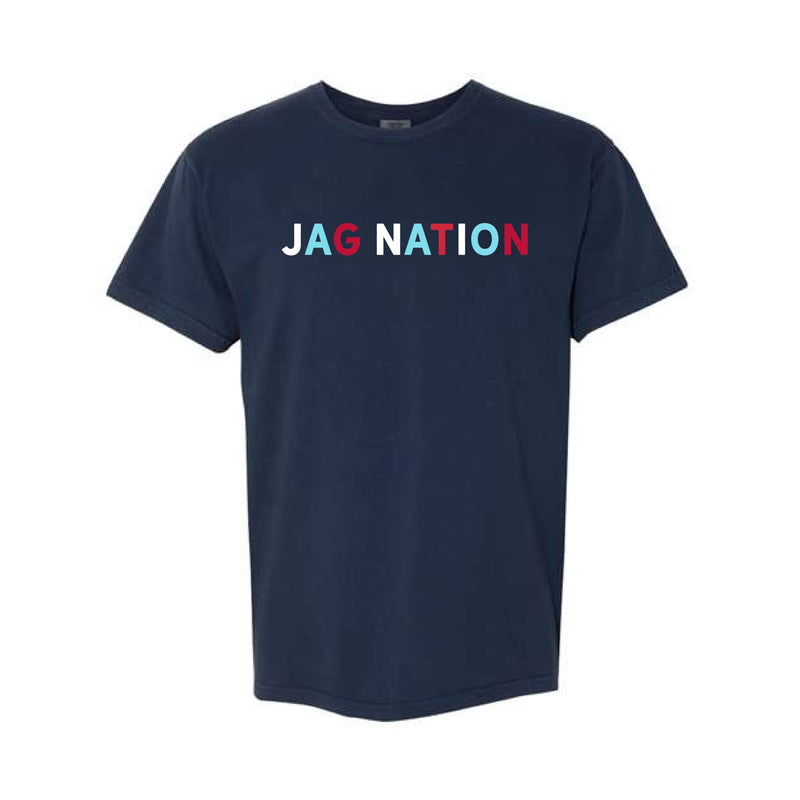 The Jag Nation Multi | Adult True Navy Tee