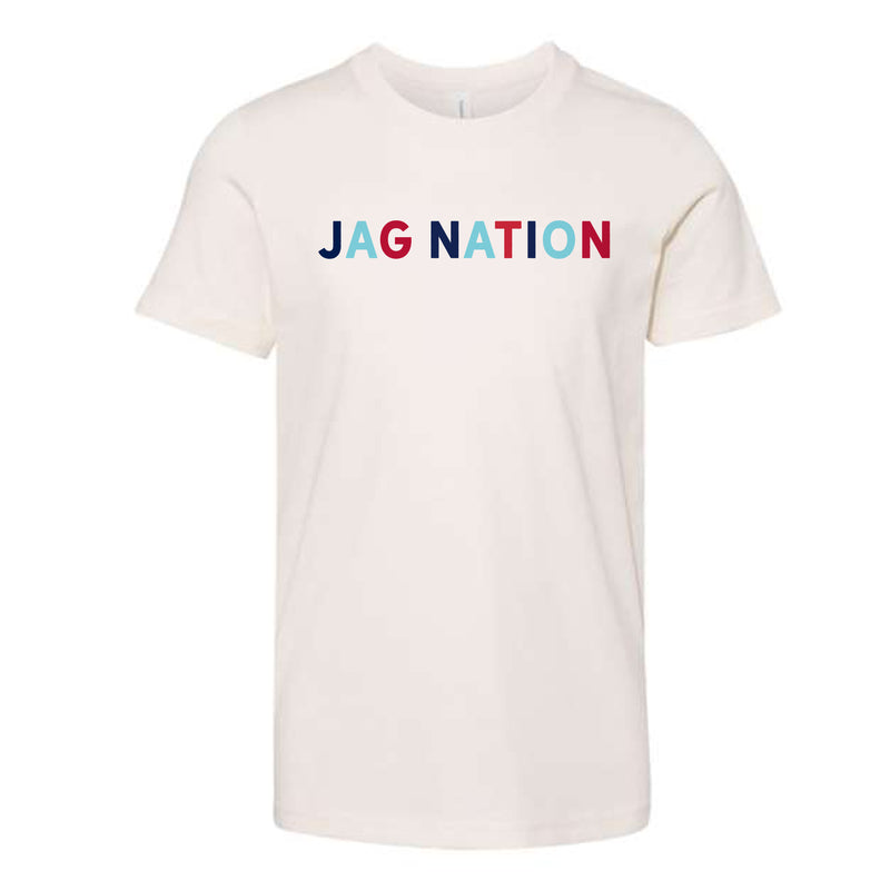 The Jag Nation Multi | Youth Natural Tee