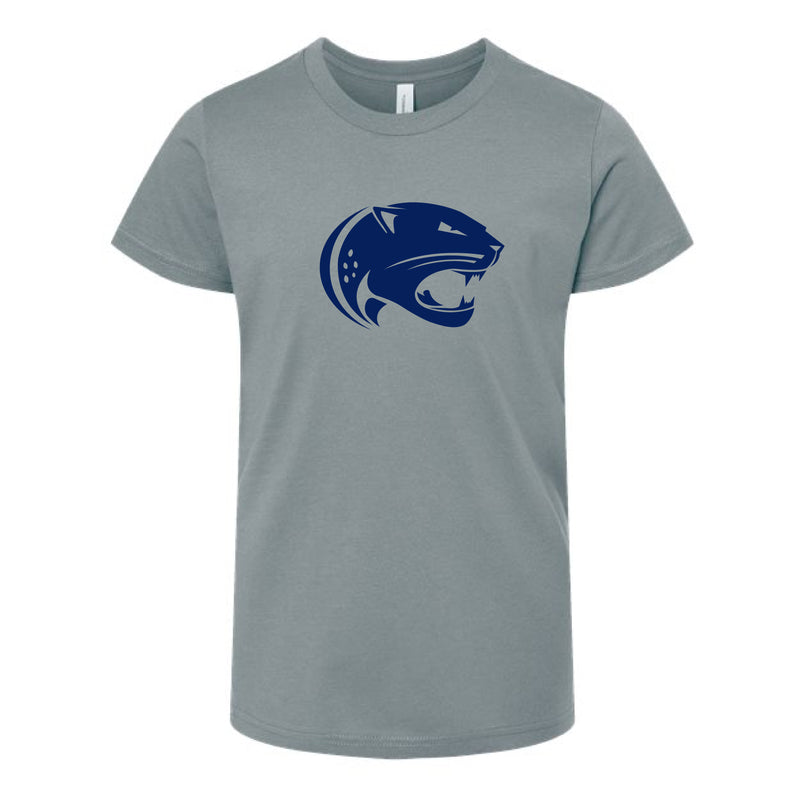 The Jaguar Logo | Youth Blue Storm Tee