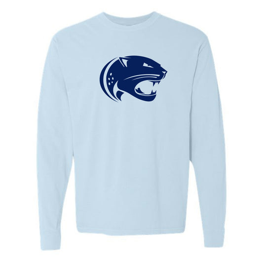 The Jaguar Logo | Adult Chambray Long Sleeve Tee