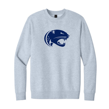 The Jaguar Logo | Adult Light Heather Grey Sweatshirt