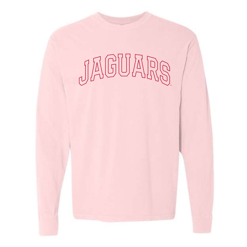 The Jaguars Outline Arch | Adult Blossom Long Sleeve Tee