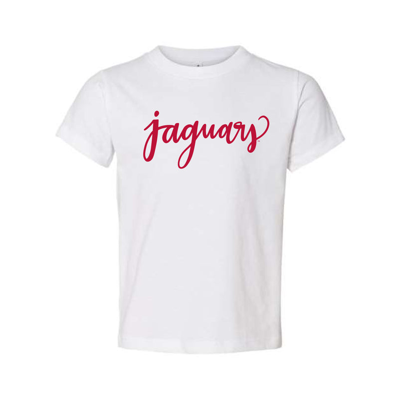 The Jaguars Script | Toddler White Tee