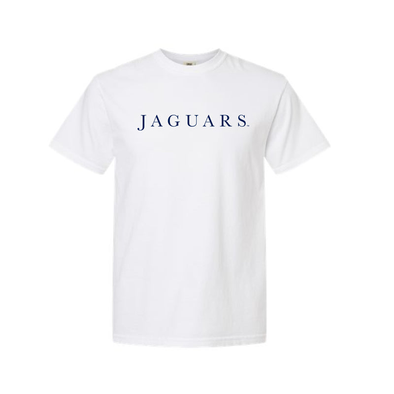 The Jaguars Serif | Adult True White Tee