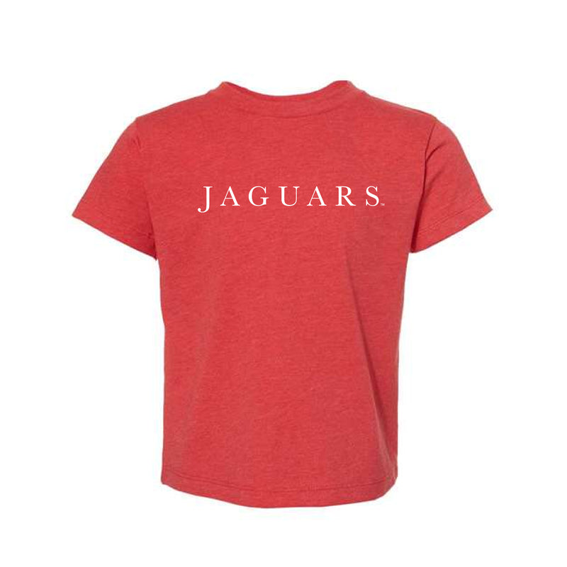 The Jaguars Serif | Toddler Red Tee